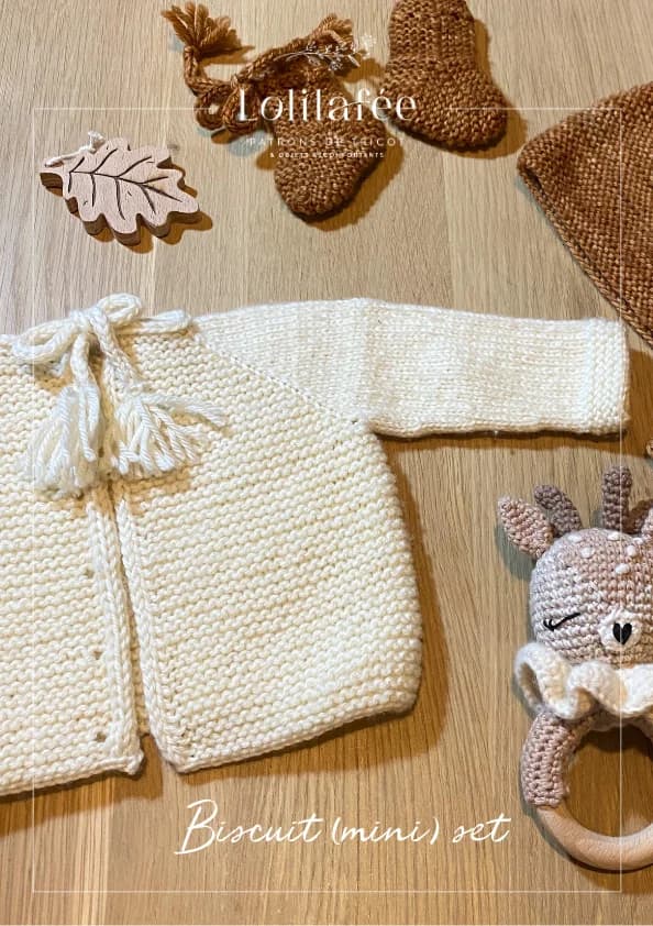 Biscuit (mini) set - Crochet Pattern