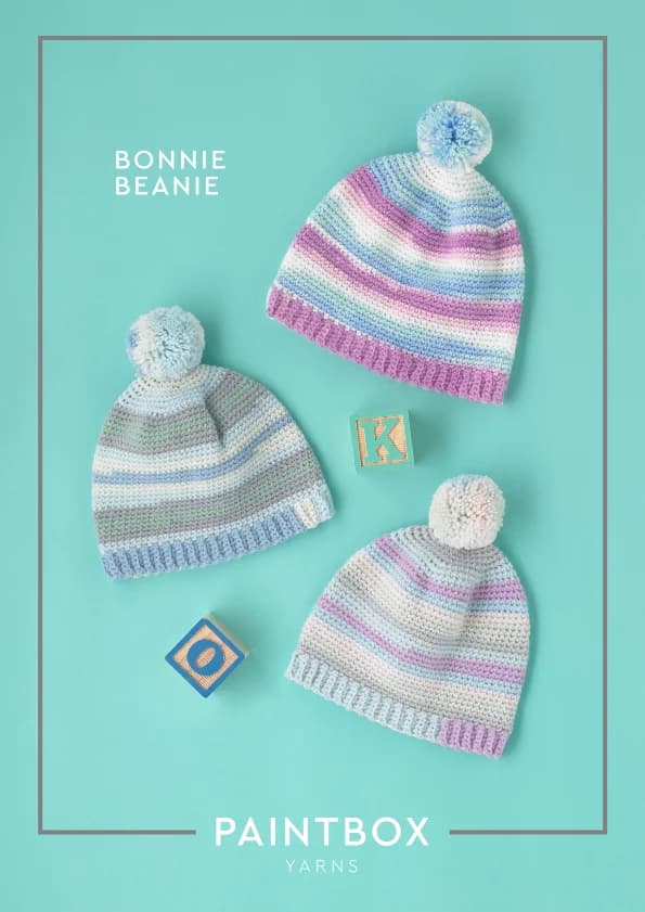 Bonnie Beanie Hat Crochet Pattern