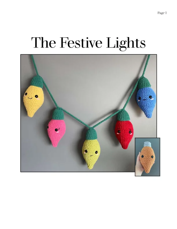 Festive Lights Crochet Pattern