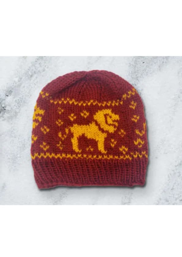 Gryffindor Knit Hat Crochet Pattern