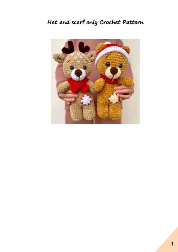 Hatandscarf crochet Crochet Pattern
