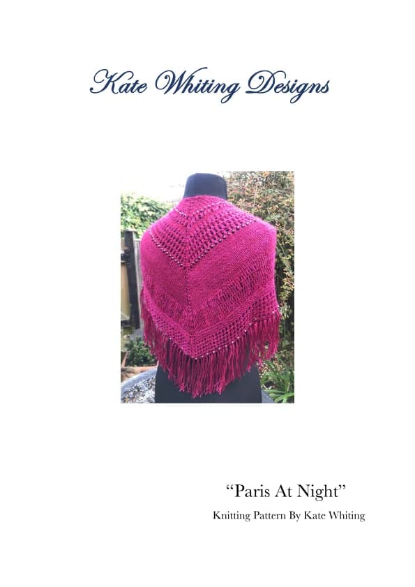 Paris At Night Shawl Crochet Pattern