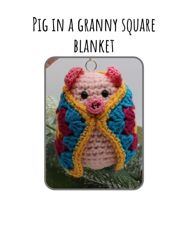 Pig Ornament Crochet Pattern
