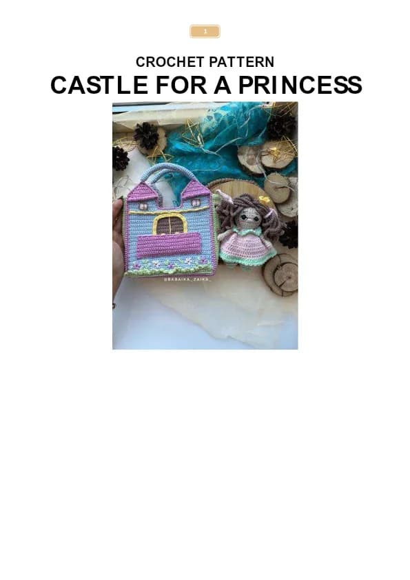 Princess House Crochet Pattern