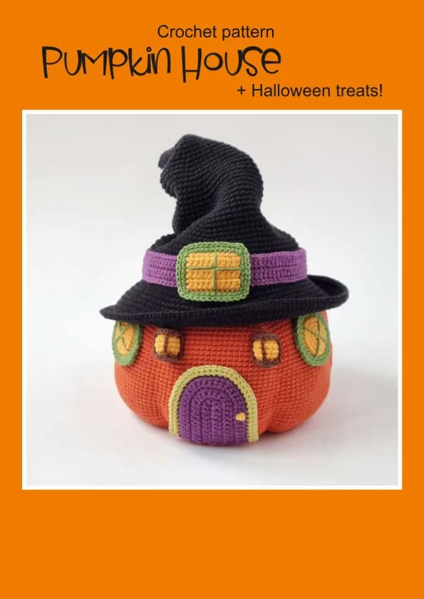 Pumpkin House Crochet Pattern