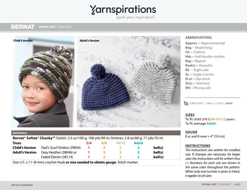 RACCOON HAT CROCHET Crochet Pattern