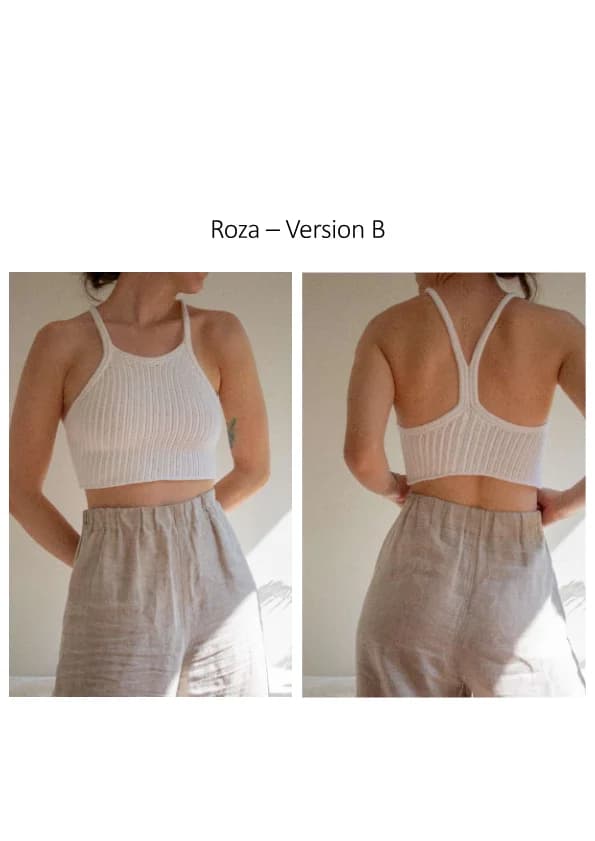 Roza Top B Crochet Pattern