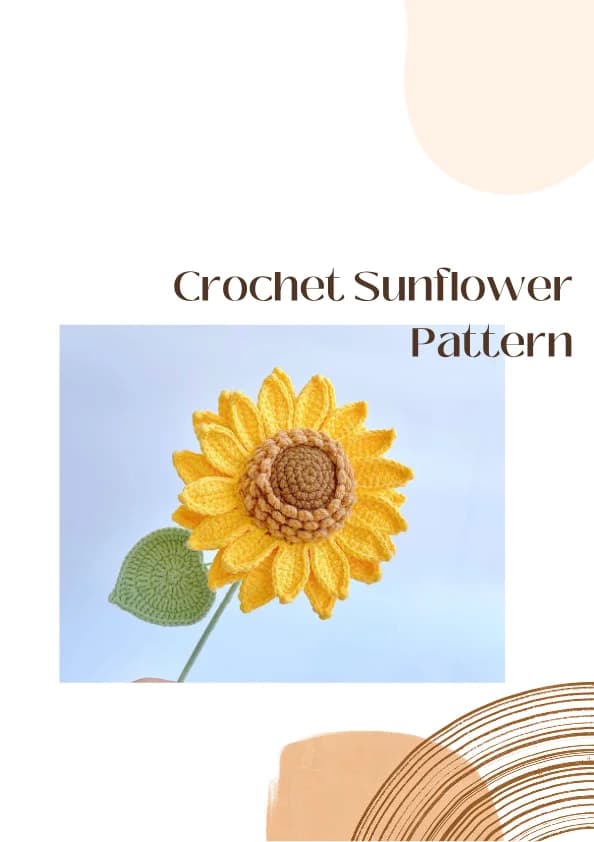 Sunflower Crochet Pattern