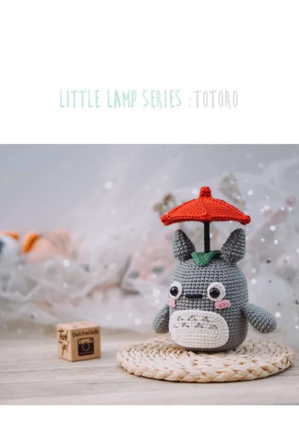 Totoro Crochet Pattern