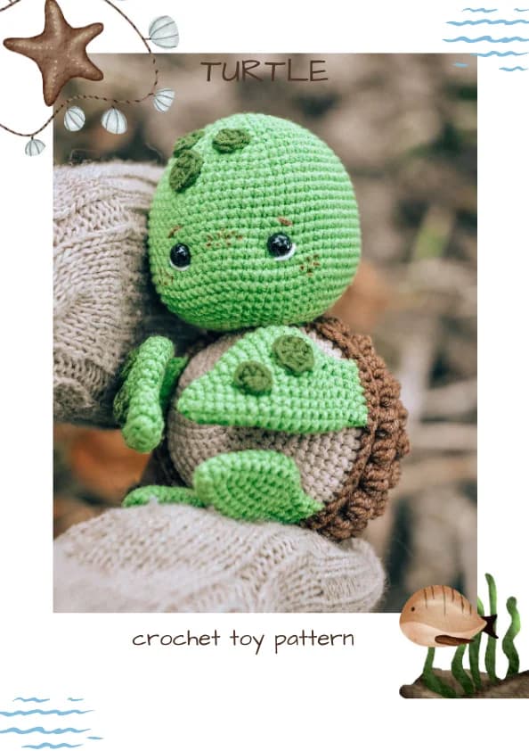 Turtle Cute Crochet Pattern